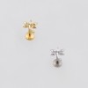 DELICATE DRAGONFLY CZ 316L SURGICAL STEEL THREADLESS PUSH-PIN LABRET SET